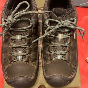 KEEN Targhee III/Alcatraz Blue Turquoise Hiking Shoes